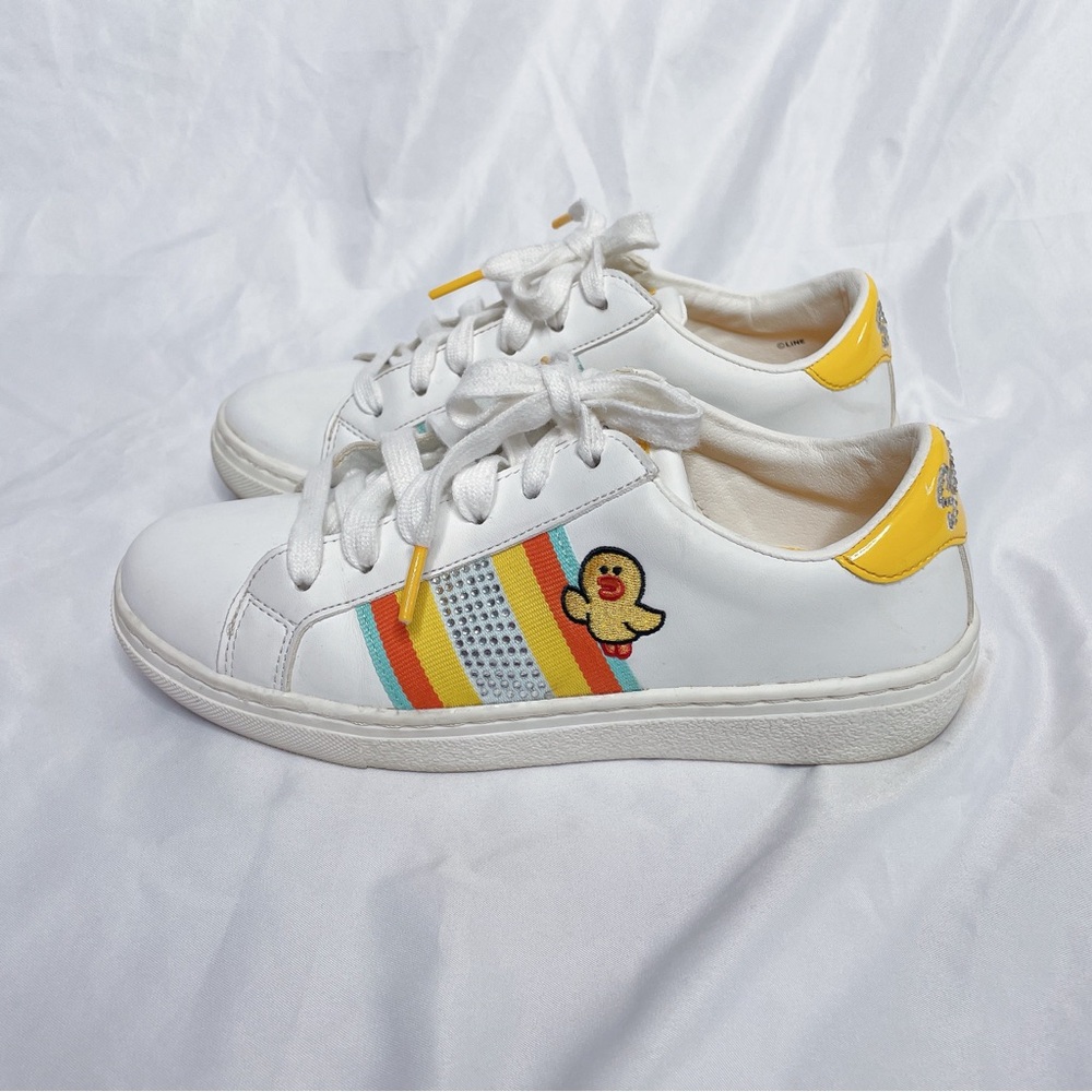 Rhinestone Duck Sneakers